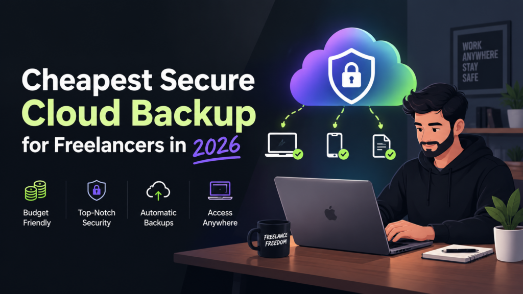 cheapest secure cloud backup for freelancers
