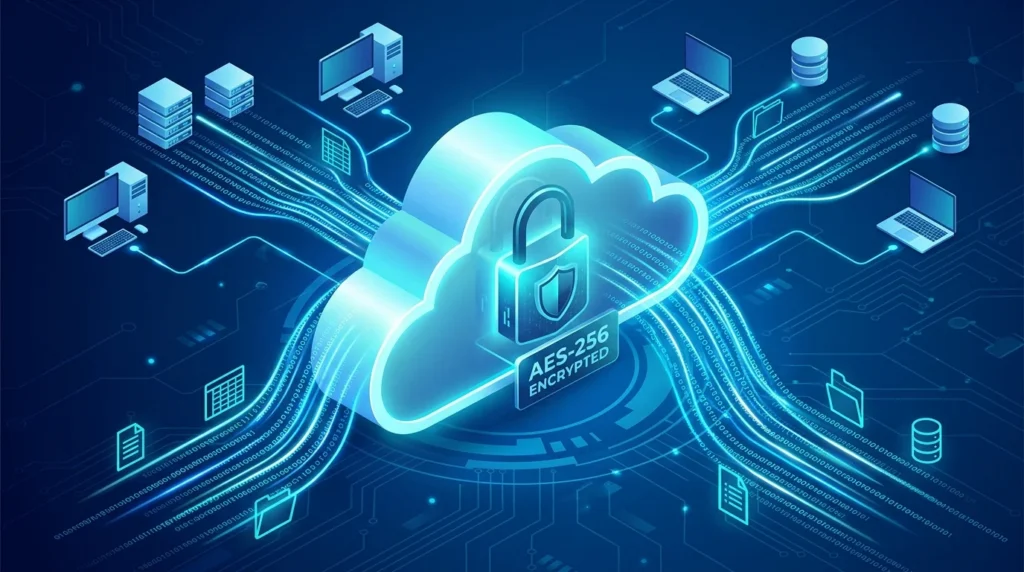 AES-256 cloud backup explained