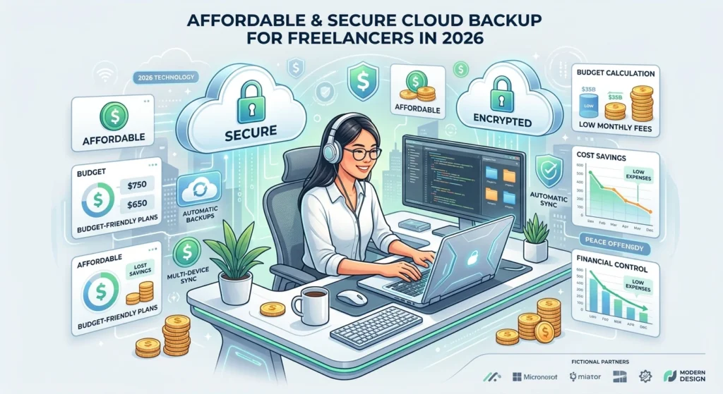 cheapest secure cloud backup for freelancers